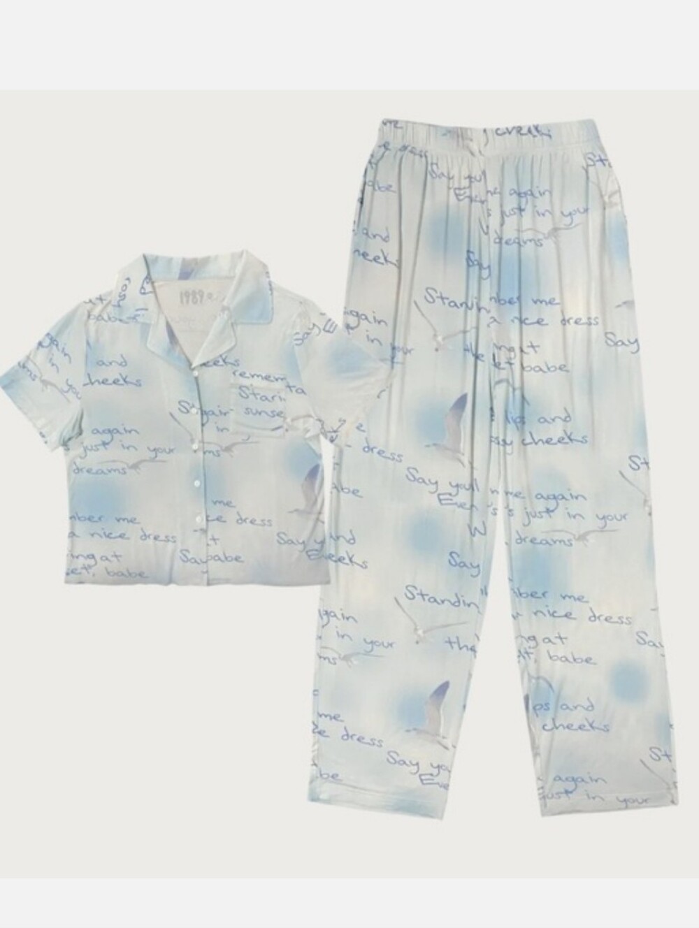 Taylor Swift 1989 Taylor's Version Wildest Dreams Pajama Set